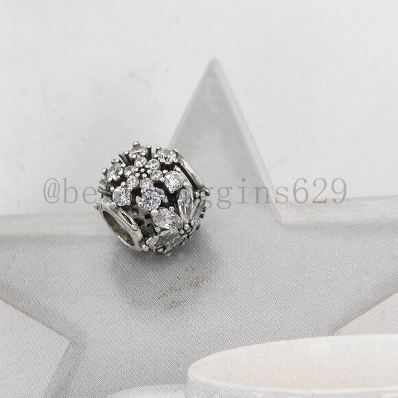 Pandora Sparkling Herbarium Cluster Round Charm - Picture 5 of 5